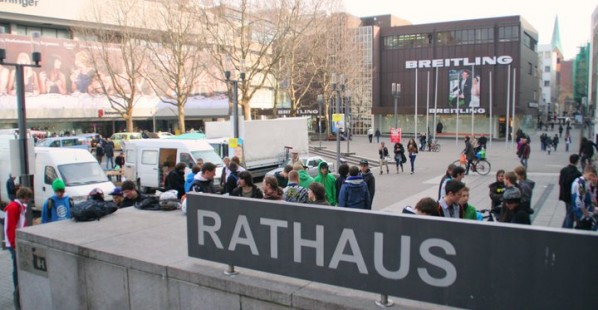 Downhiller beim Jugendhearing in Stuttgart